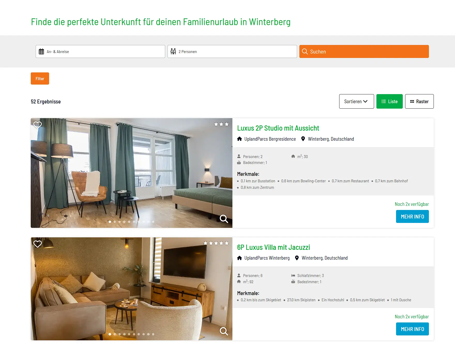 Screenshot website uplandparcs